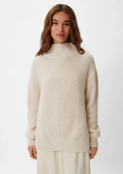 Strickpullover mit Turtleneck-Comma Fashion