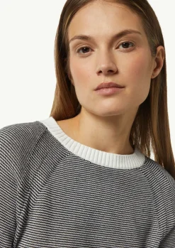 Strickpullover mit variierendem Streifenmuster-Comma Sale