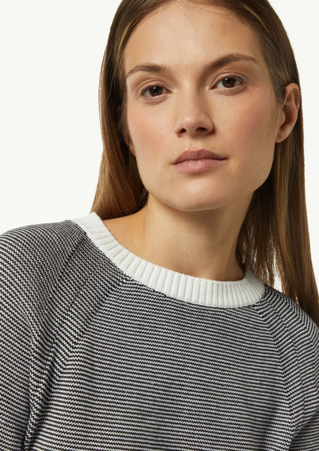 Strickpullover mit variierendem Streifenmuster-Comma Sale