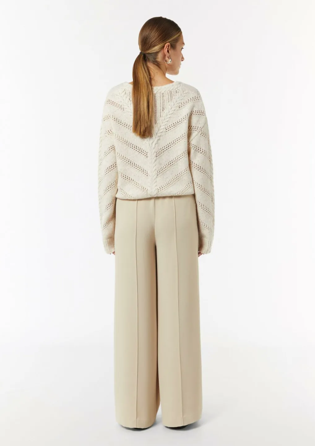 Strickpullover mit zarten Pailletten-Comma Online