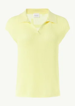 Strickpullunder mit Artwork-Comma Discount