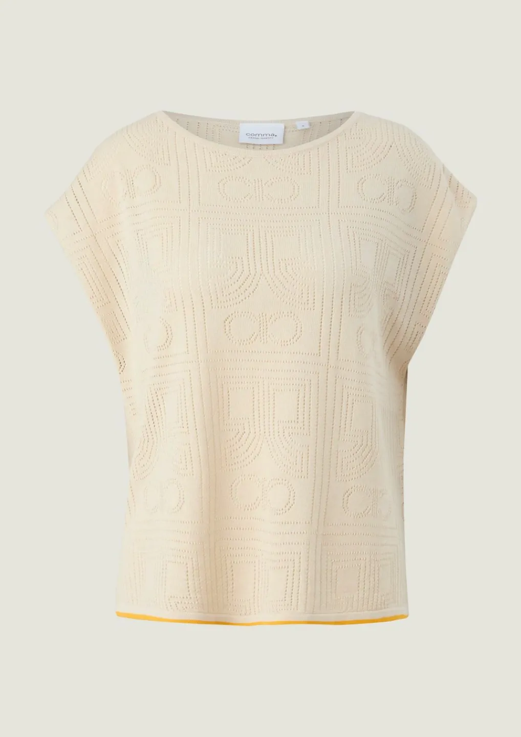 Strickpullunder mit Lochstickerei-Comma Sale