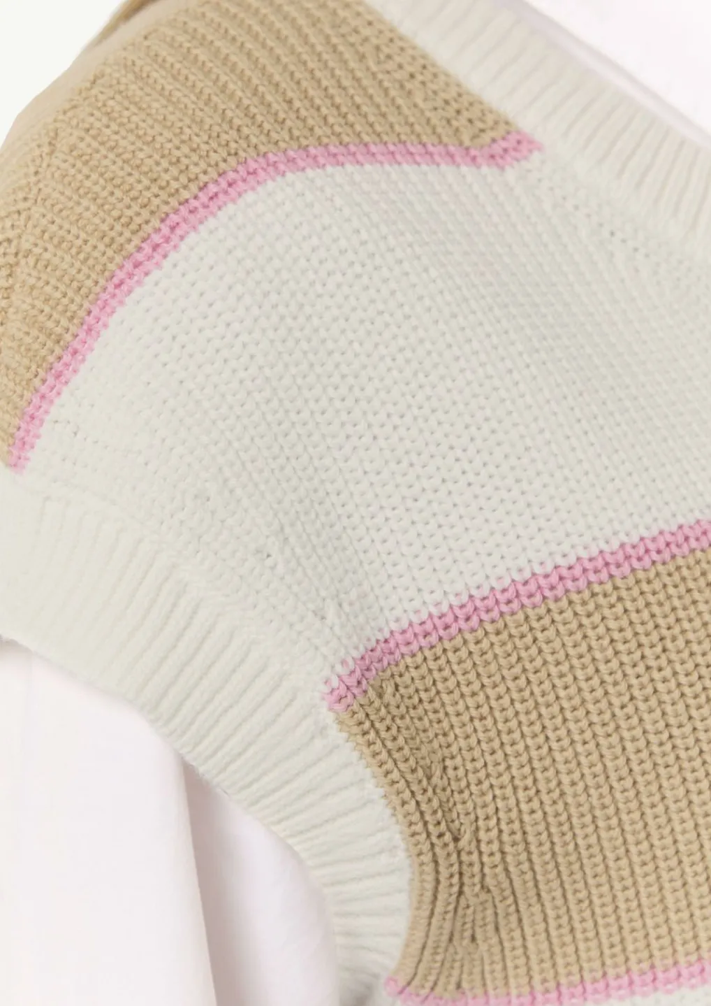 Strickpullunder mit Rippstruktur-Comma Clearance