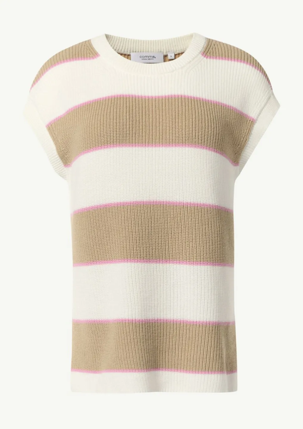 Strickpullunder mit Rippstruktur-Comma Clearance