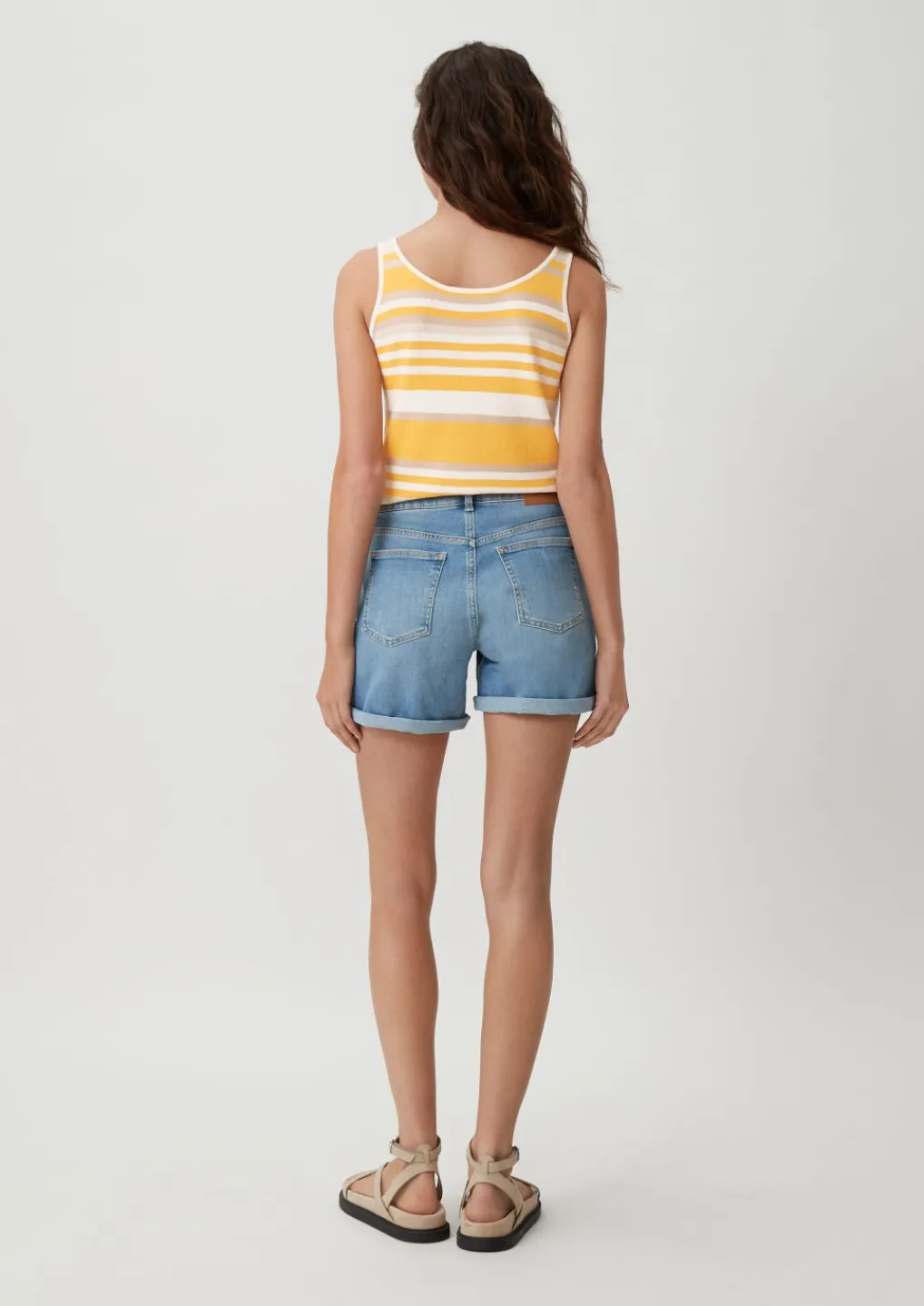 Stricktop aus Viskosemix mit Leinen-Comma Fashion