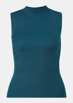 Stricktop mit Rippstruktur-Comma Outlet