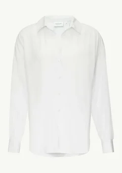 Strukturierte Bluse mit Hemdkragen-Comma Best