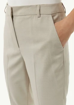 Strukturierte Cigarette-Pants mit Bügelfalten-Comma Sale
