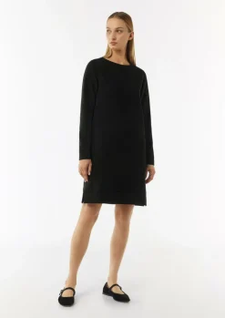 Strukturiertes Jersey-Kleid-Comma Discount