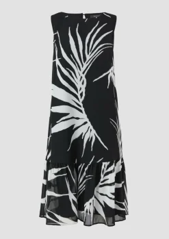 Stufenkleid aus Chiffon-Comma Online