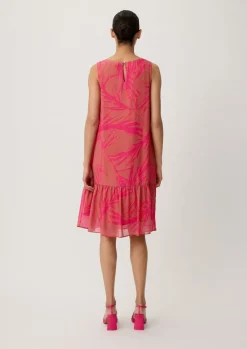 Stufenkleid aus Chiffon-Comma Best