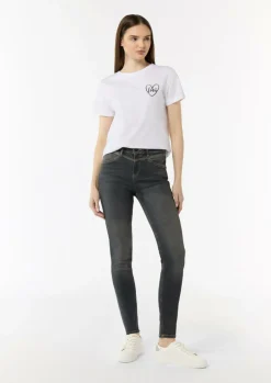 Super Skinny: elastische Jeans-Comma Online