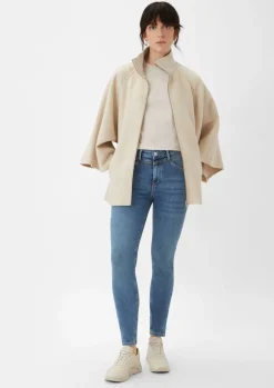 Superskinny-Jeans mit verkürztem Bein-Comma Discount