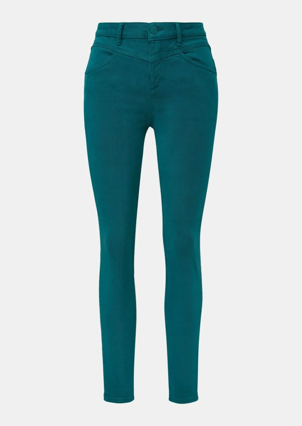Super skinny: Twillhose aus Baumwollmix-Comma Clearance