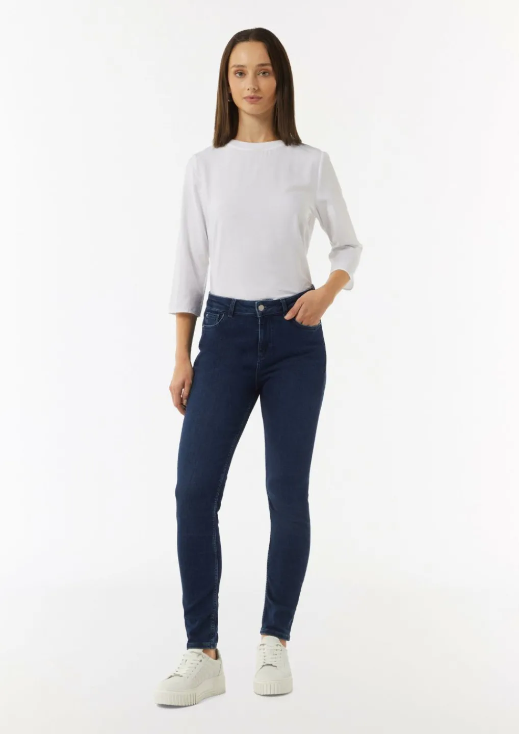 Superstretch-Jeans mit Skinny Leg-Comma Hot