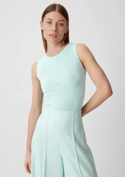 Superstretch-Top im Skinny Fit-Comma Clearance