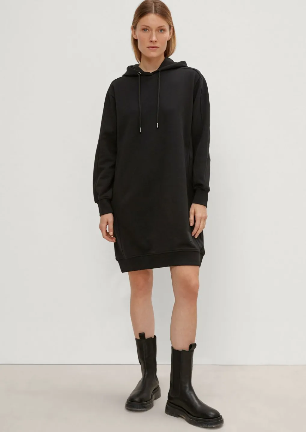 Sweatkleid aus Baumwollmix-Comma Online