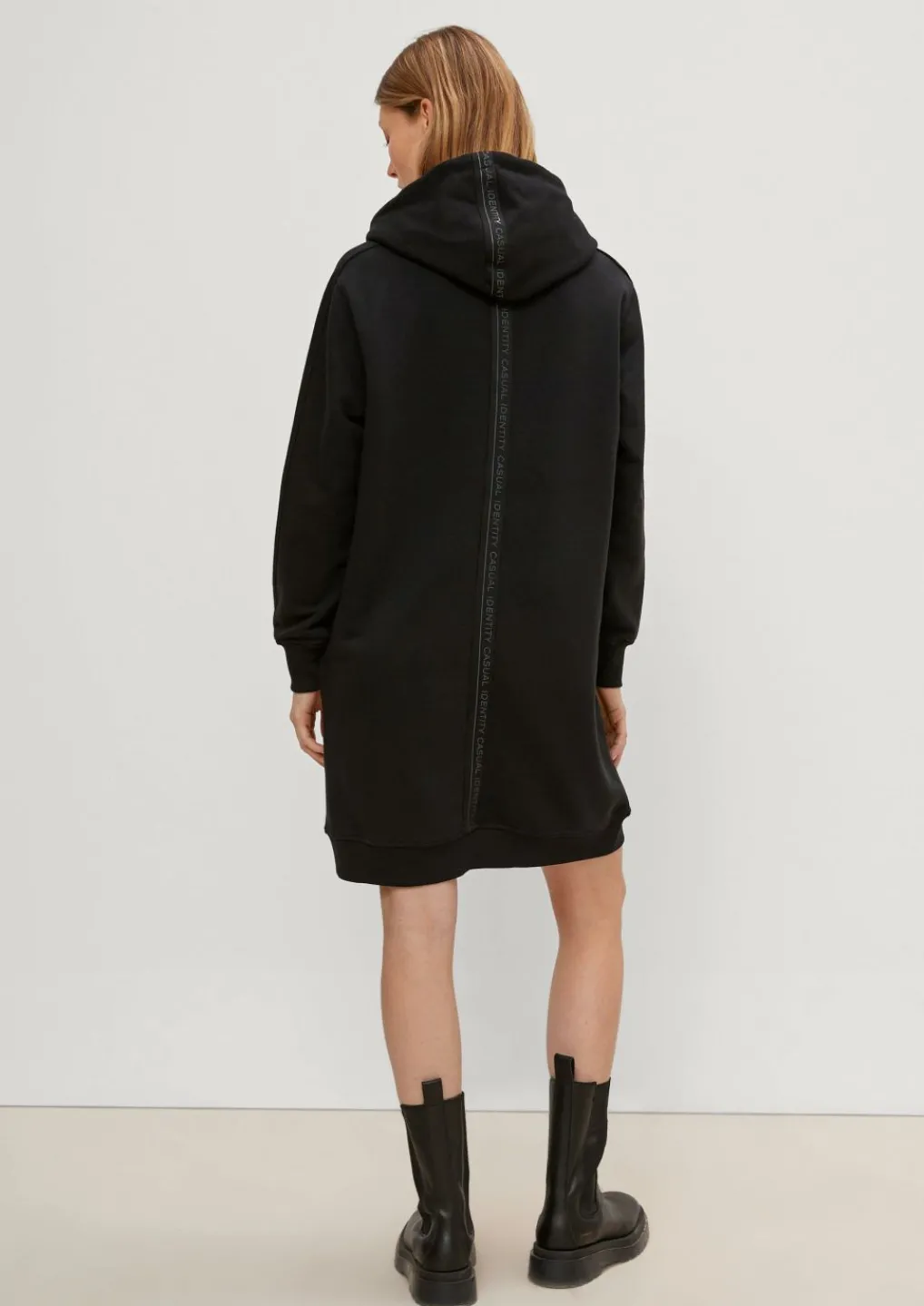Sweatkleid aus Baumwollmix-Comma Online