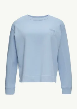 Sweatshirt aus Baumwollmix mit Stickerei-Comma New