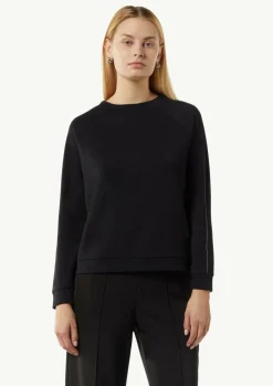 Sweatshirt aus Jersey mit Schmuck-Detail-Comma New