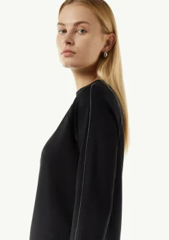 Sweatshirt aus Jersey mit Schmuck-Detail-Comma New