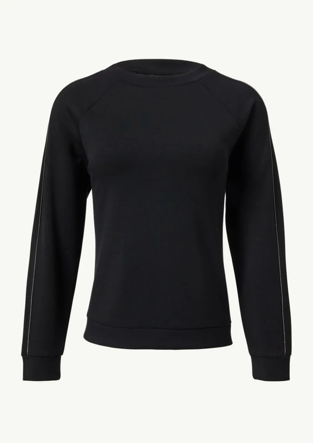 Sweatshirt aus Jersey mit Schmuck-Detail-Comma New