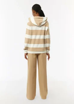 Sweatshirt mit Kapuze und Blockstreifen-Comma Sale