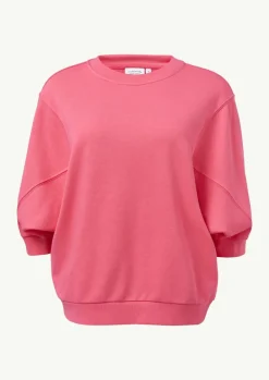 Sweatshirt mit 3/4-Ärmeln-Comma Outlet