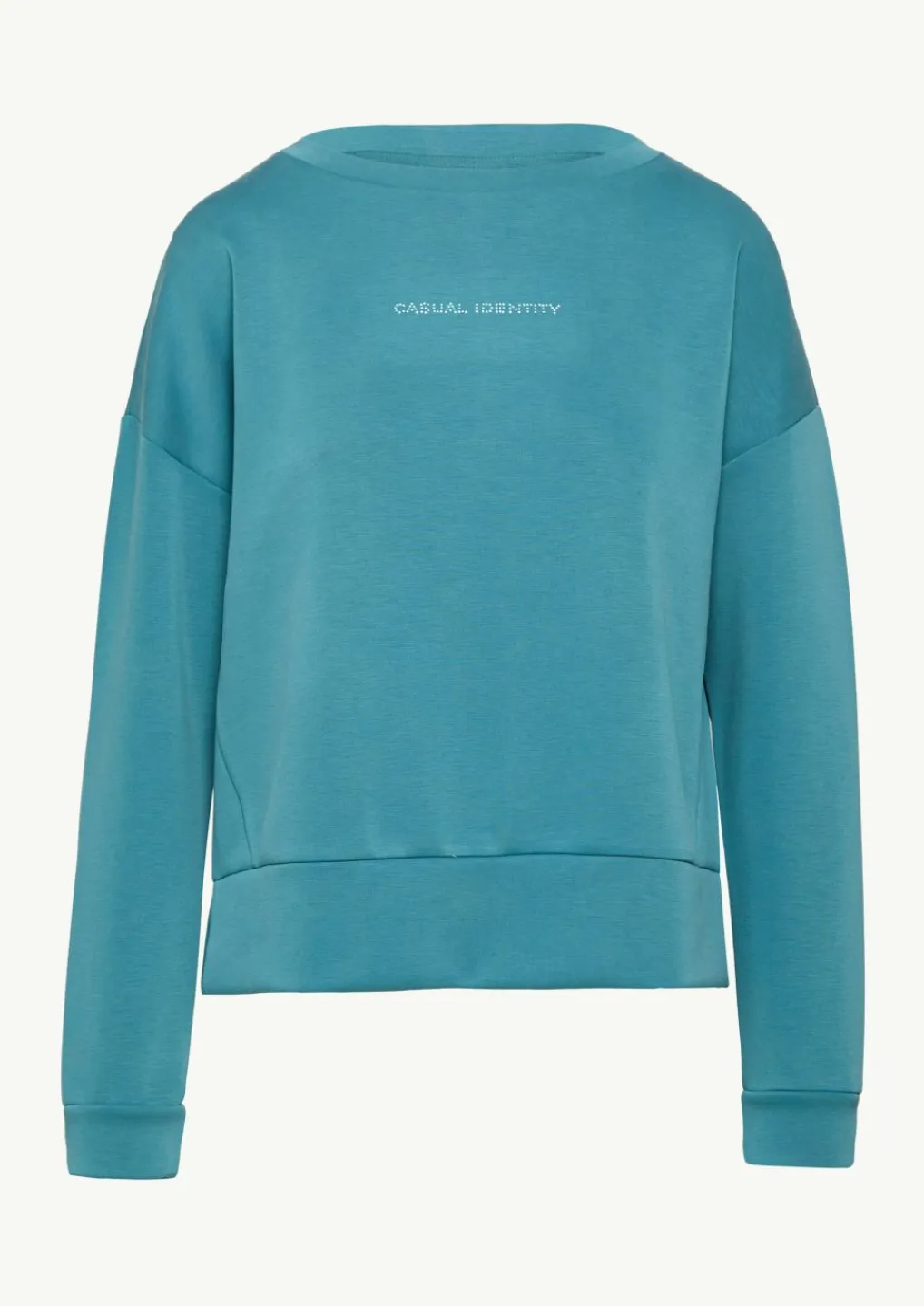 Sweatshirt mit Schmucksteinen-Comma Sale