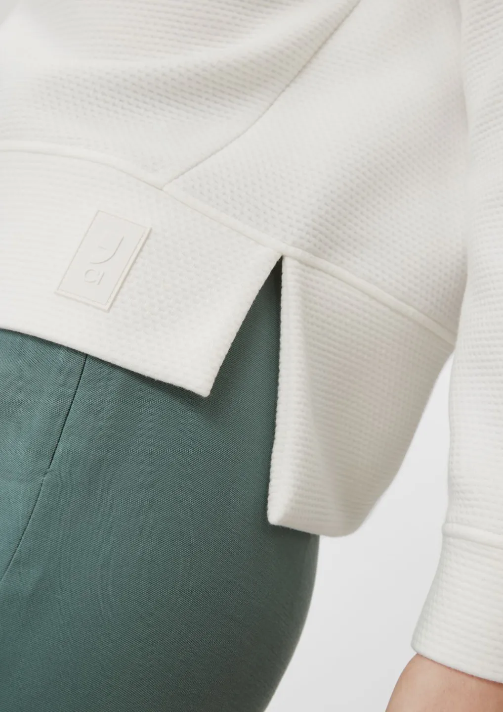Sweatshirt mit Strukturmuster-Comma Online