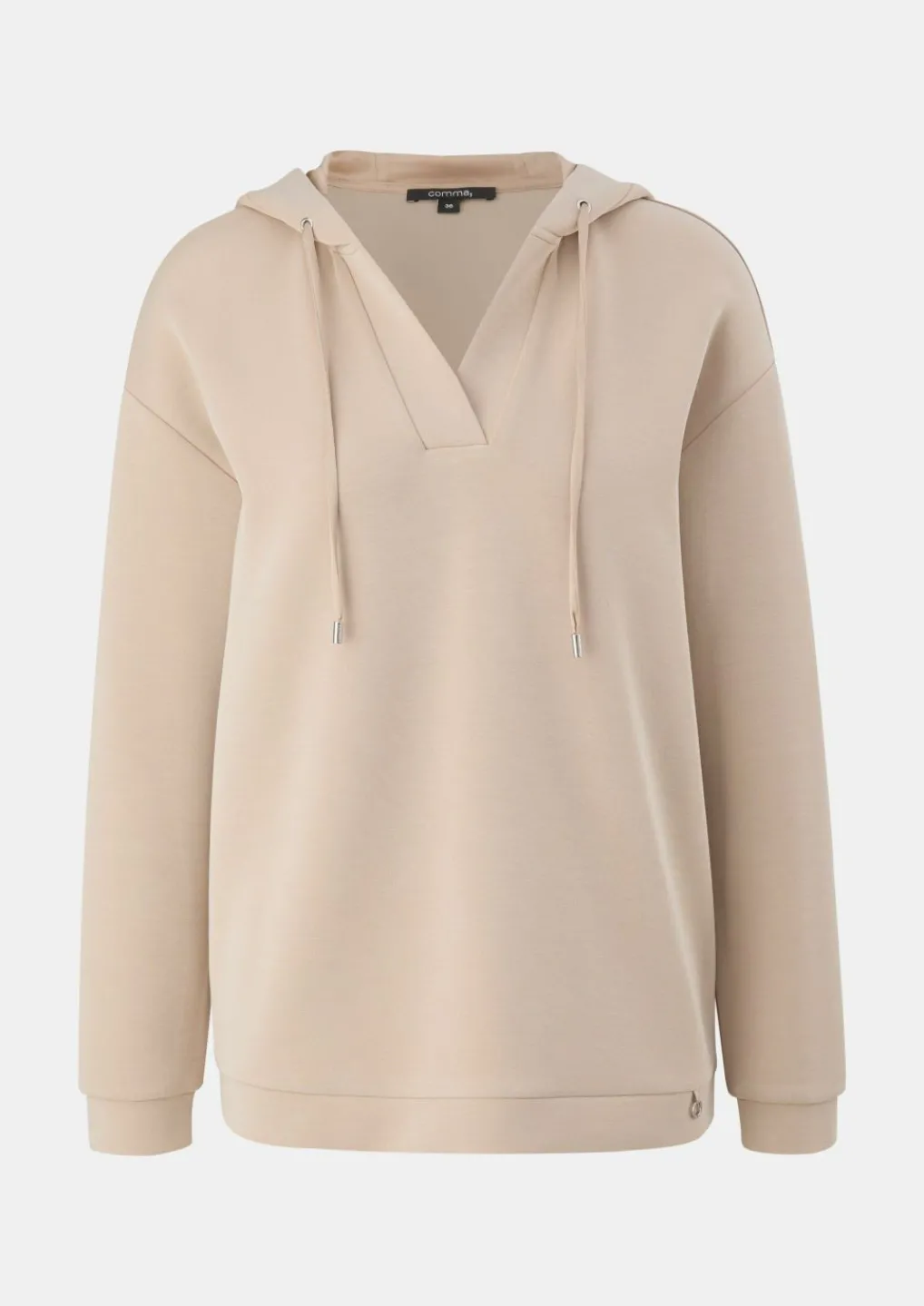 Sweatshirt mit tiefem V-Ausschnitt-Comma Sale