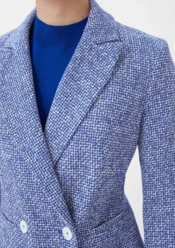 Taillierter Blazer aus Bouclé-Comma New