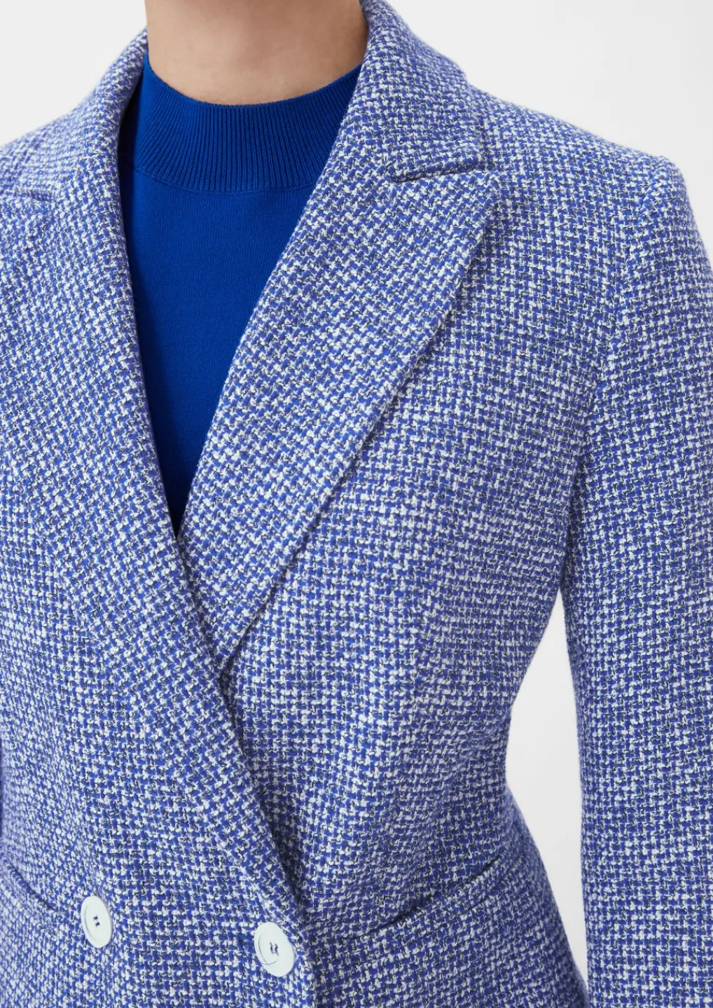 Taillierter Blazer aus Bouclé-Comma New