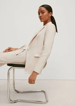 Taillierter Blazer in Baumwollmix-Comma Hot