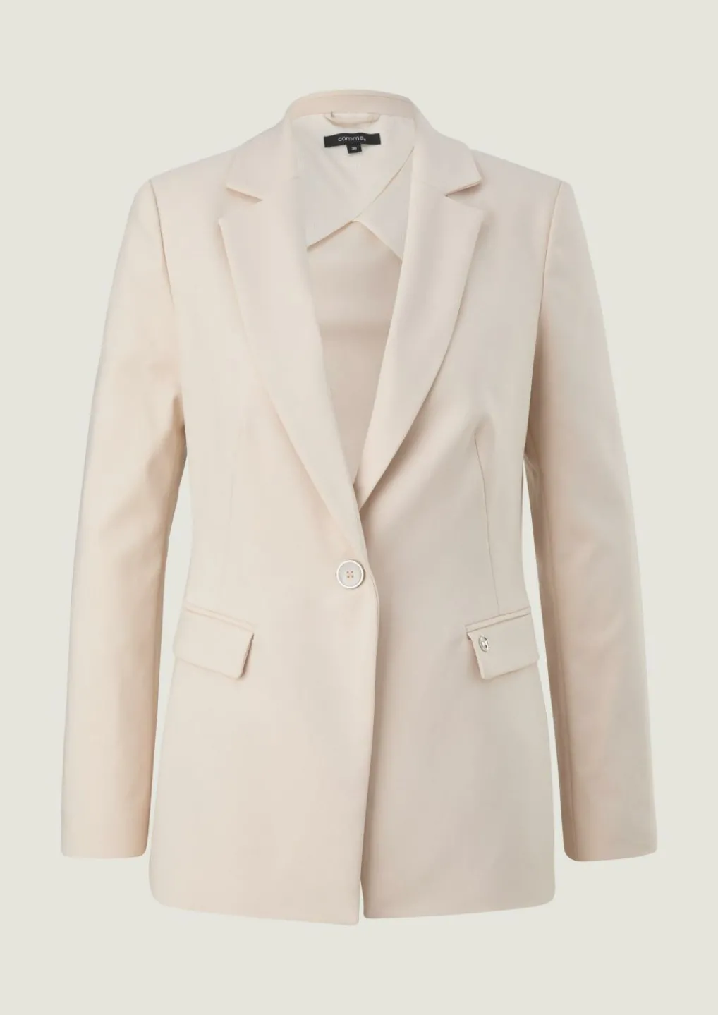 Taillierter Blazer in Baumwollmix-Comma Hot