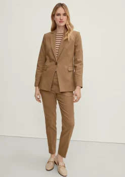 Taillierter Blazer in Baumwollmix-Comma Fashion