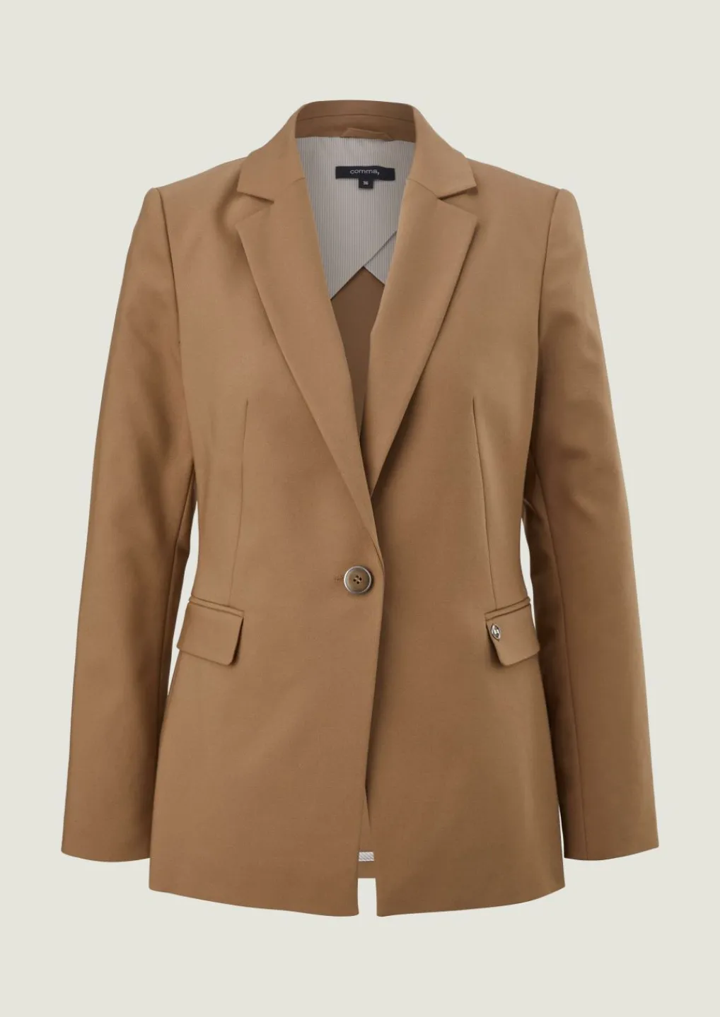 Taillierter Blazer in Baumwollmix-Comma Fashion