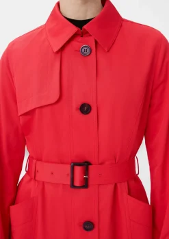Taillierter Trenchcoat mit Bindegürtel-Comma New