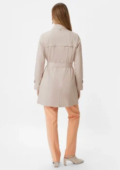 Taillierter Trenchcoat mit Bindegürtel-Comma Online