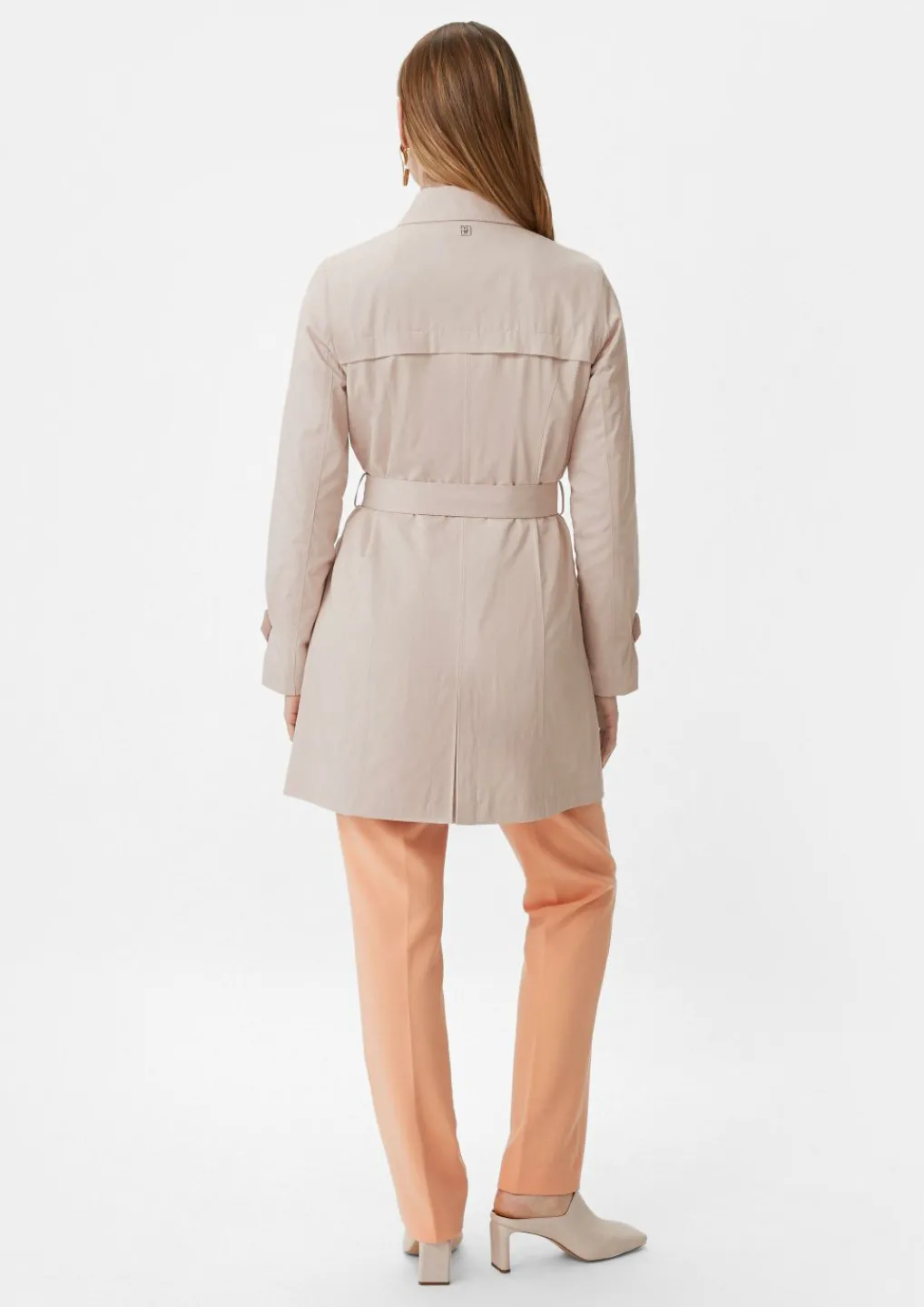 Taillierter Trenchcoat mit Bindegürtel-Comma Online