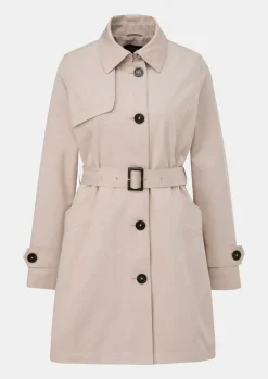 Taillierter Trenchcoat mit Bindegürtel-Comma Online