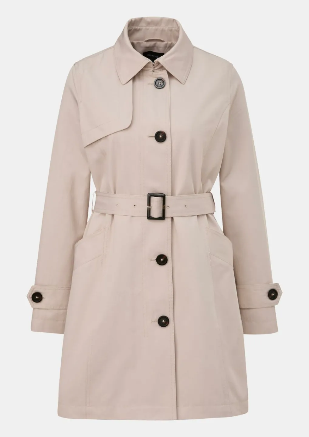 Taillierter Trenchcoat mit Bindegürtel-Comma Online