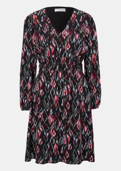 Tailliertes Kleid aus Crêpe-Comma Clearance