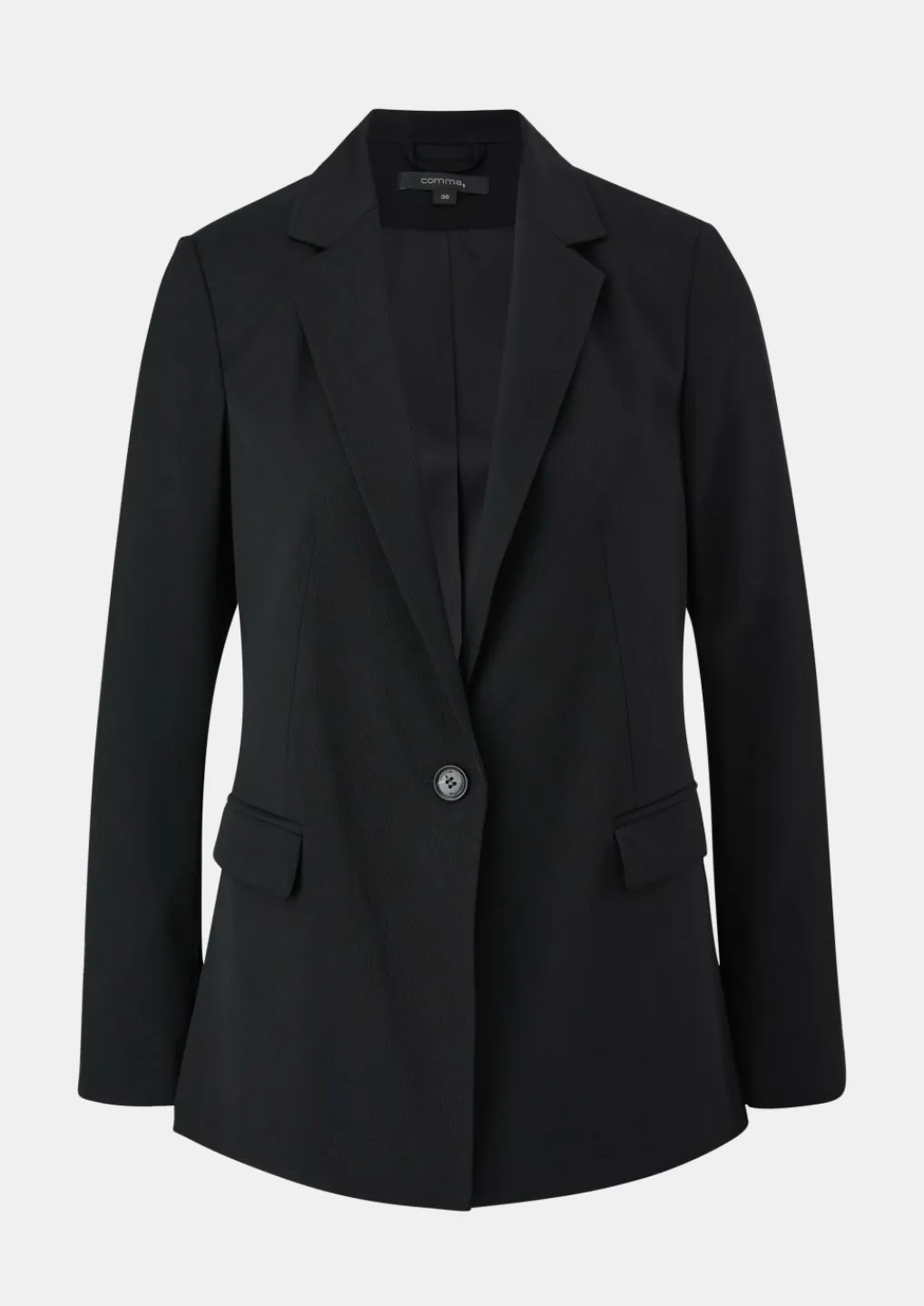 Travel-Blazer mit Seitenschlitzen-Comma Outlet