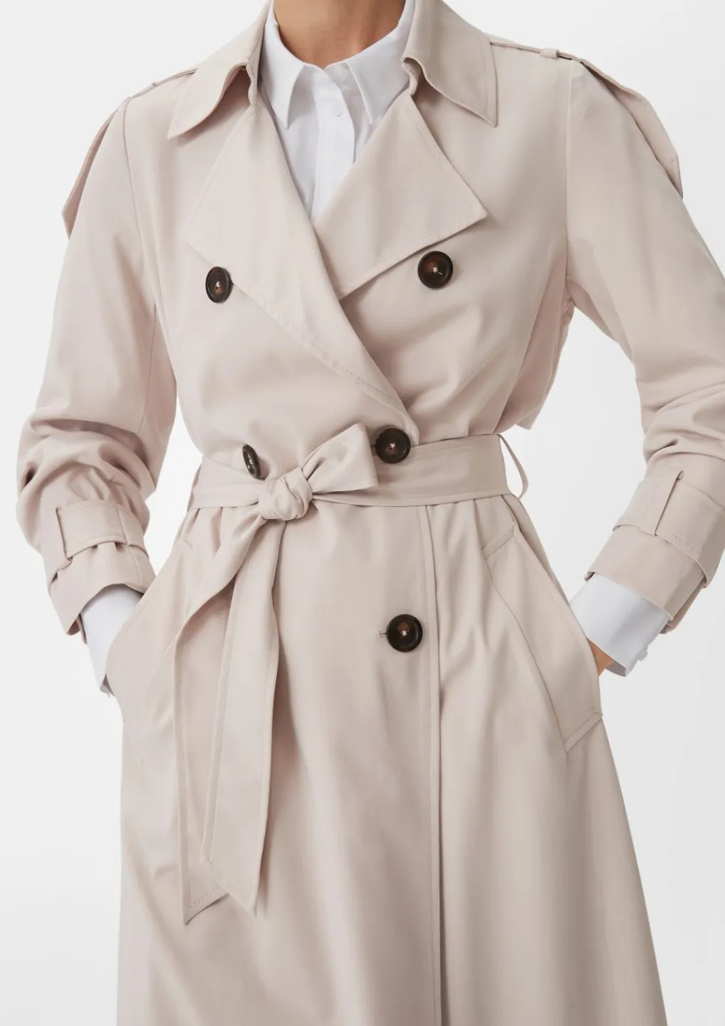 Trenchcoat mit Bindegürtel-Comma Clearance