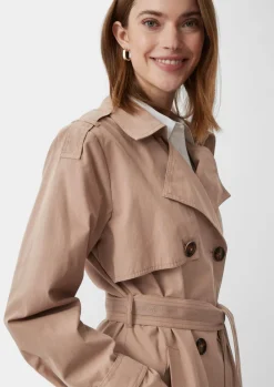 Trenchcoat mit Bindegürtel-Comma Online