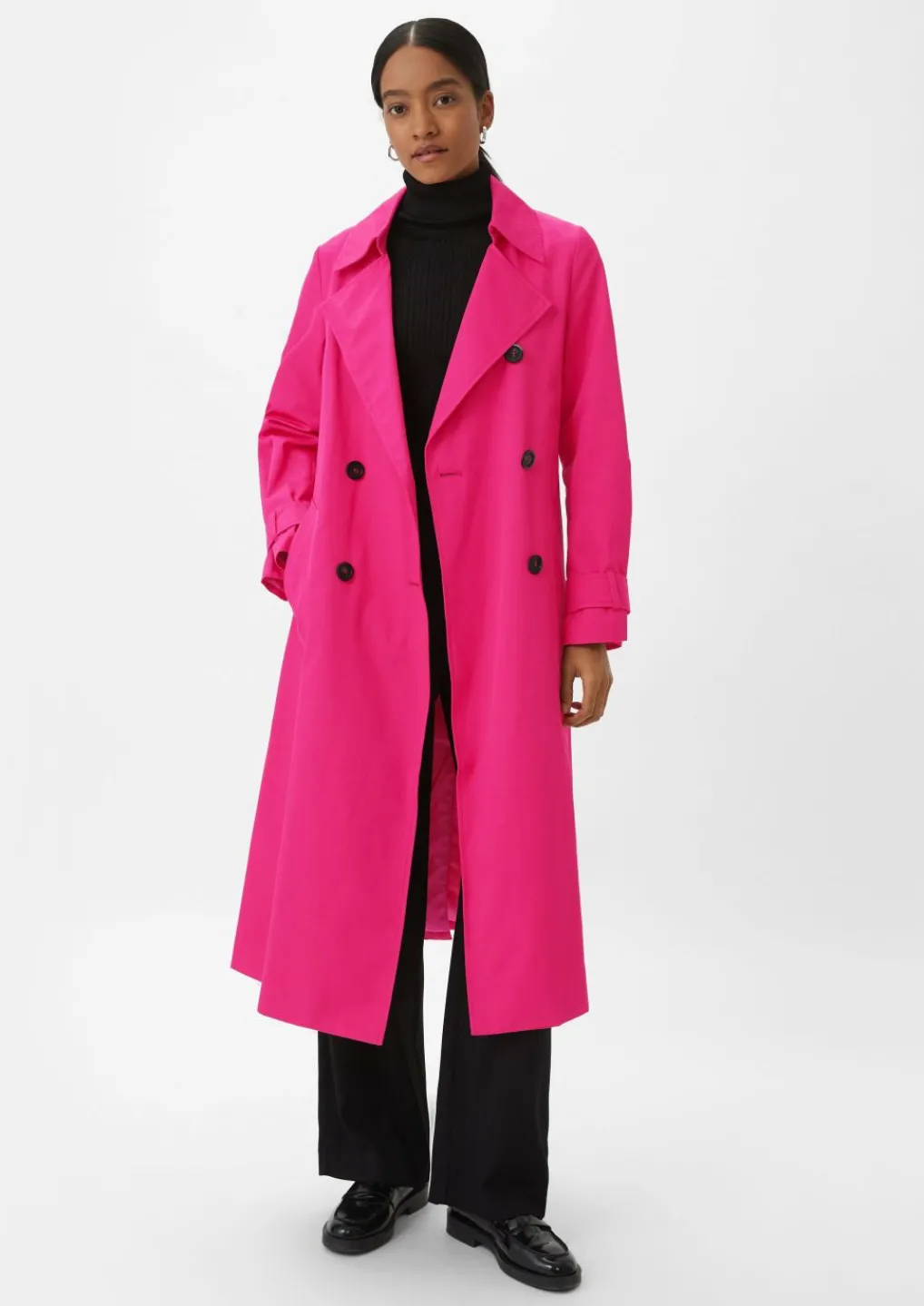 Trenchcoat mit Bindegürtel-Comma Online