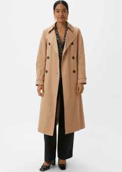 Trenchcoat mit Bindegürtel-Comma Discount
