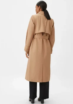 Trenchcoat mit Bindegürtel-Comma Discount
