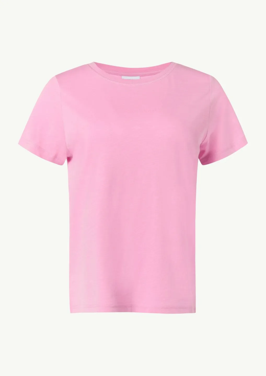 T-Shirt aus Baumwolle mit Print-Detail-Comma Best